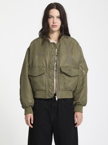Volcom Between-season jacket in Green: front