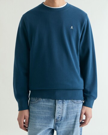 Scalpers Sweatshirt 'Fade Contrast' i blå