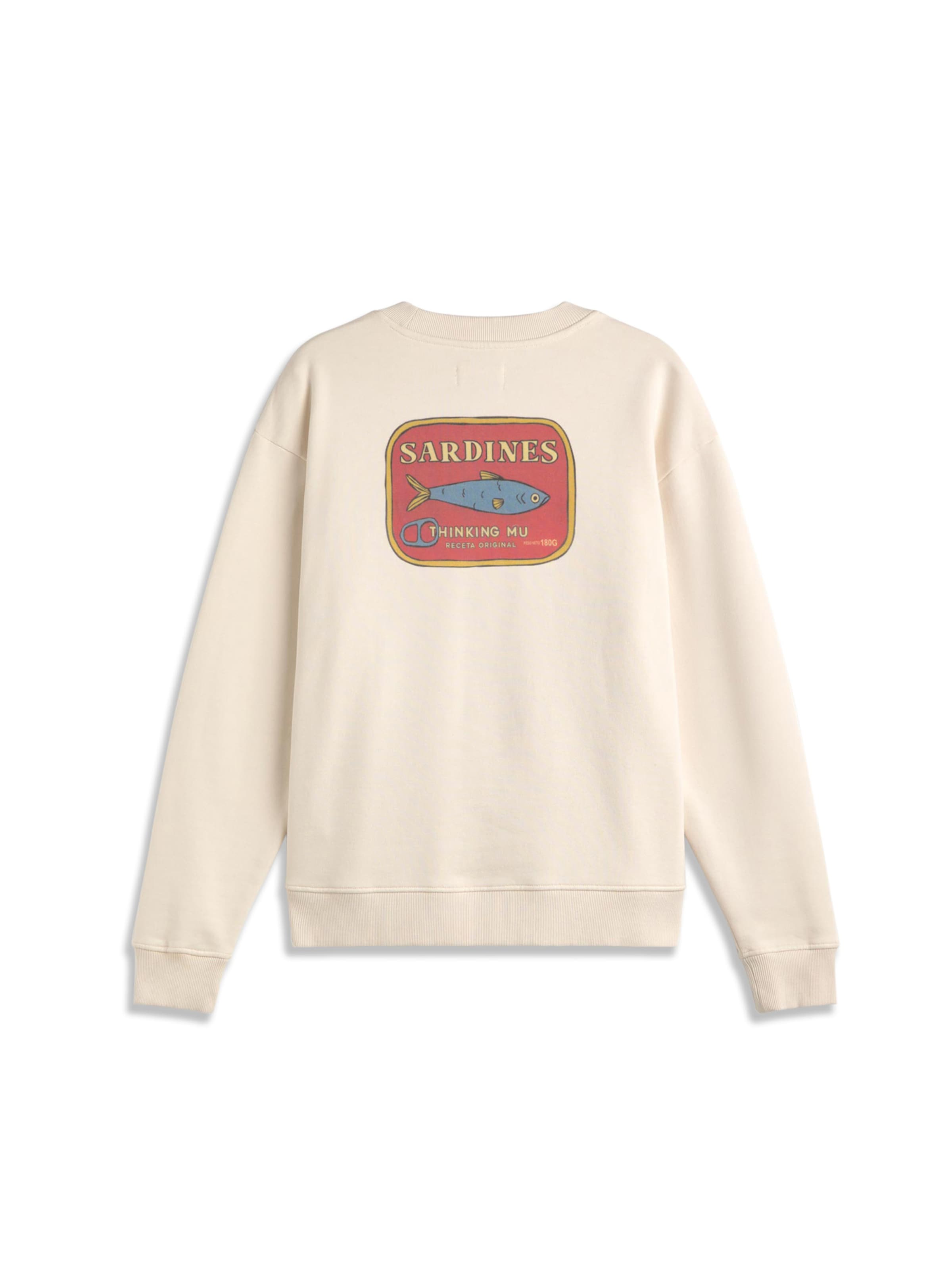 Thinking MU Sweatshirt 'Leon' in White