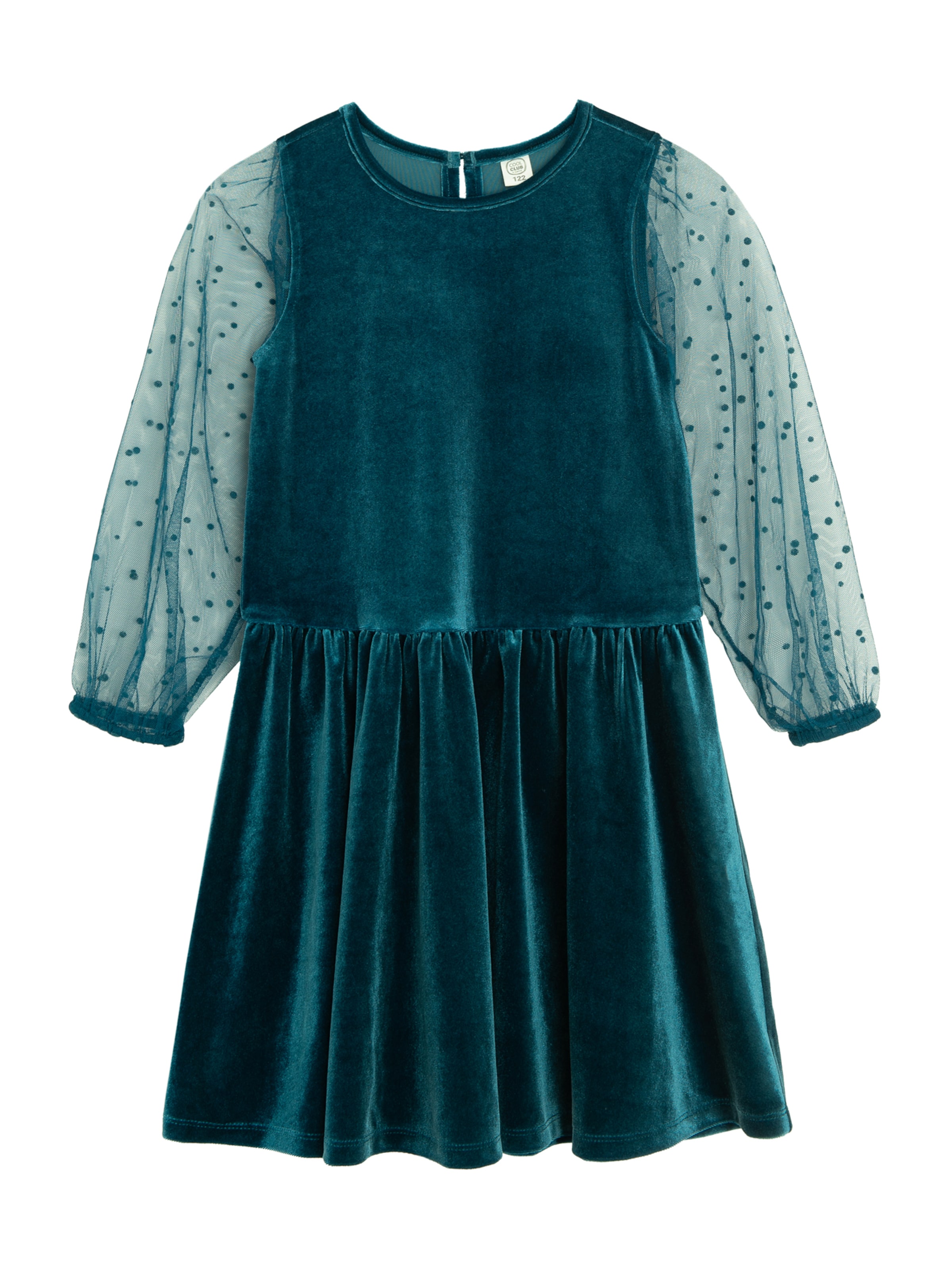 Rochie de la Cool Club pe verde: față