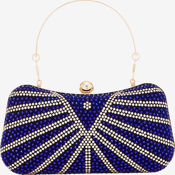 FELIPA Clutch in Blue: front