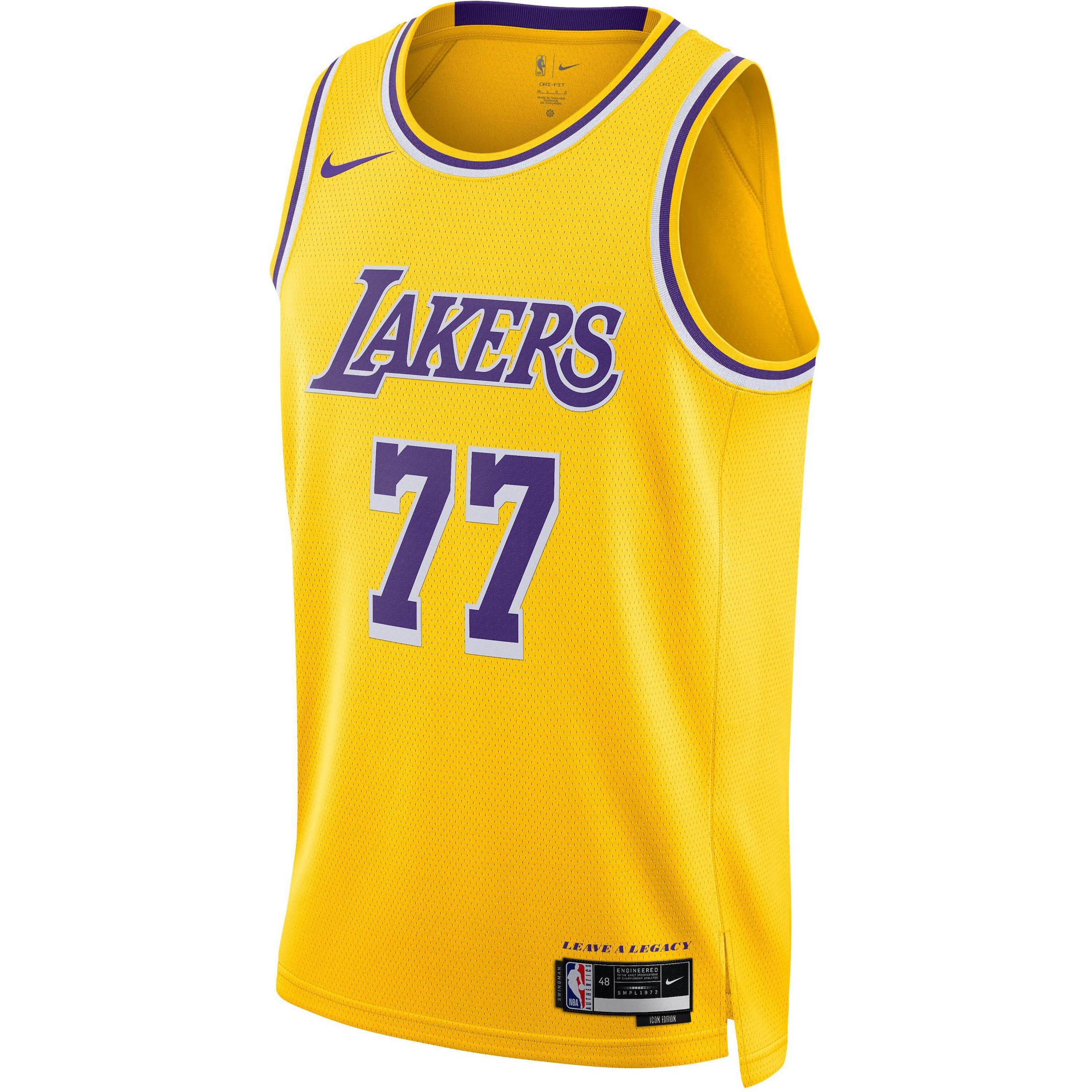 NIKE Jersey 'Los Angeles Lakers NBA' in S in Navy / Curry / Light grey, Item view