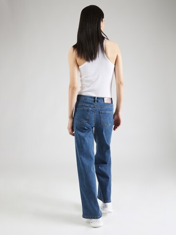 ONLY Wide leg Jeans 'WAUW' in Blauw