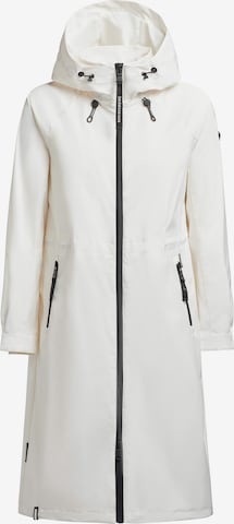 khujo Ανοιξιάτικο και φθινοπωρινό παλτό 'Xappi' σε λευκό: μπροστά