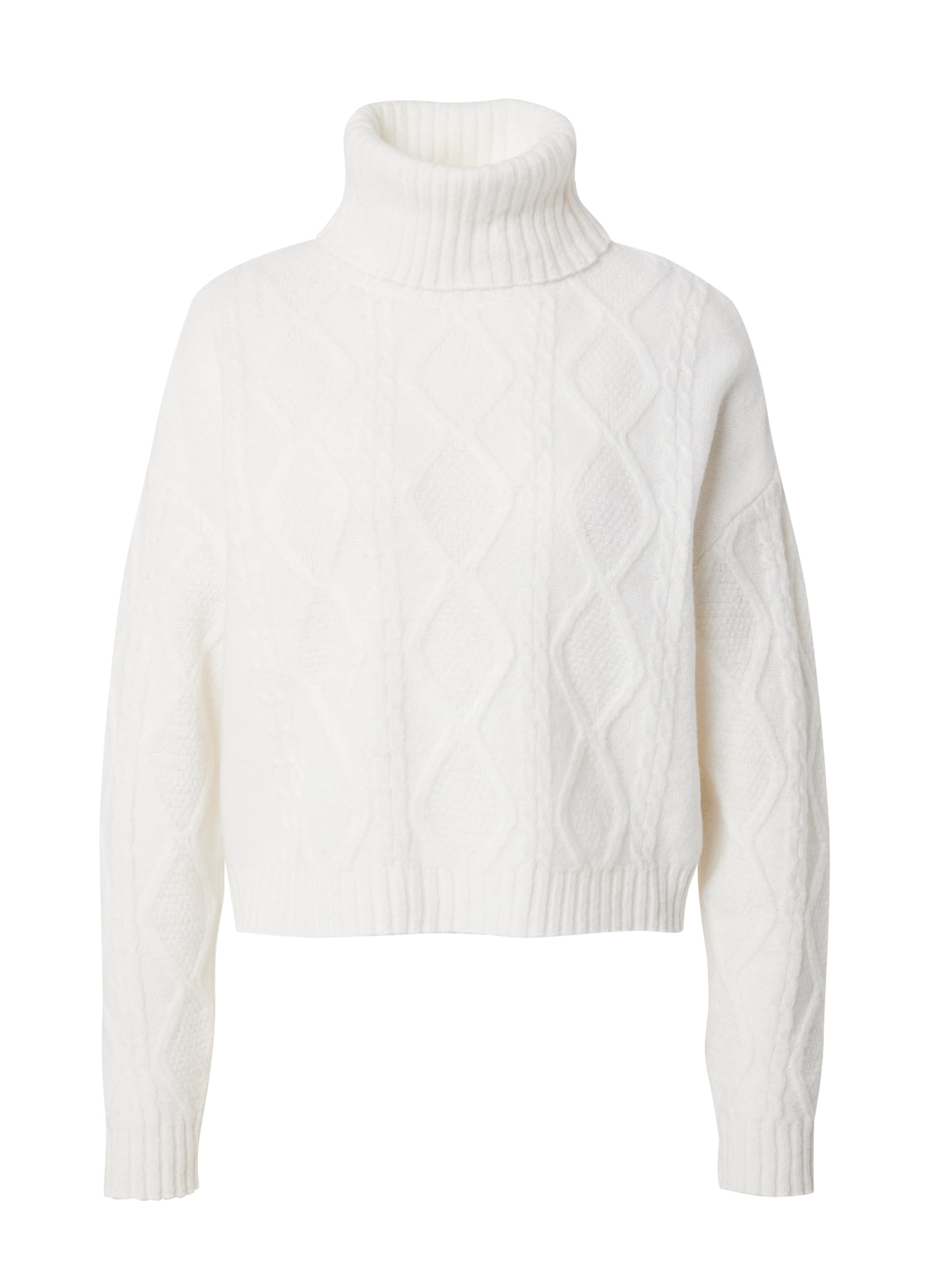 ABOUT YOU Sweater 'Carla' in White: front