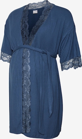 MAMALICIOUS Kimono 'SEA' in Blue: front