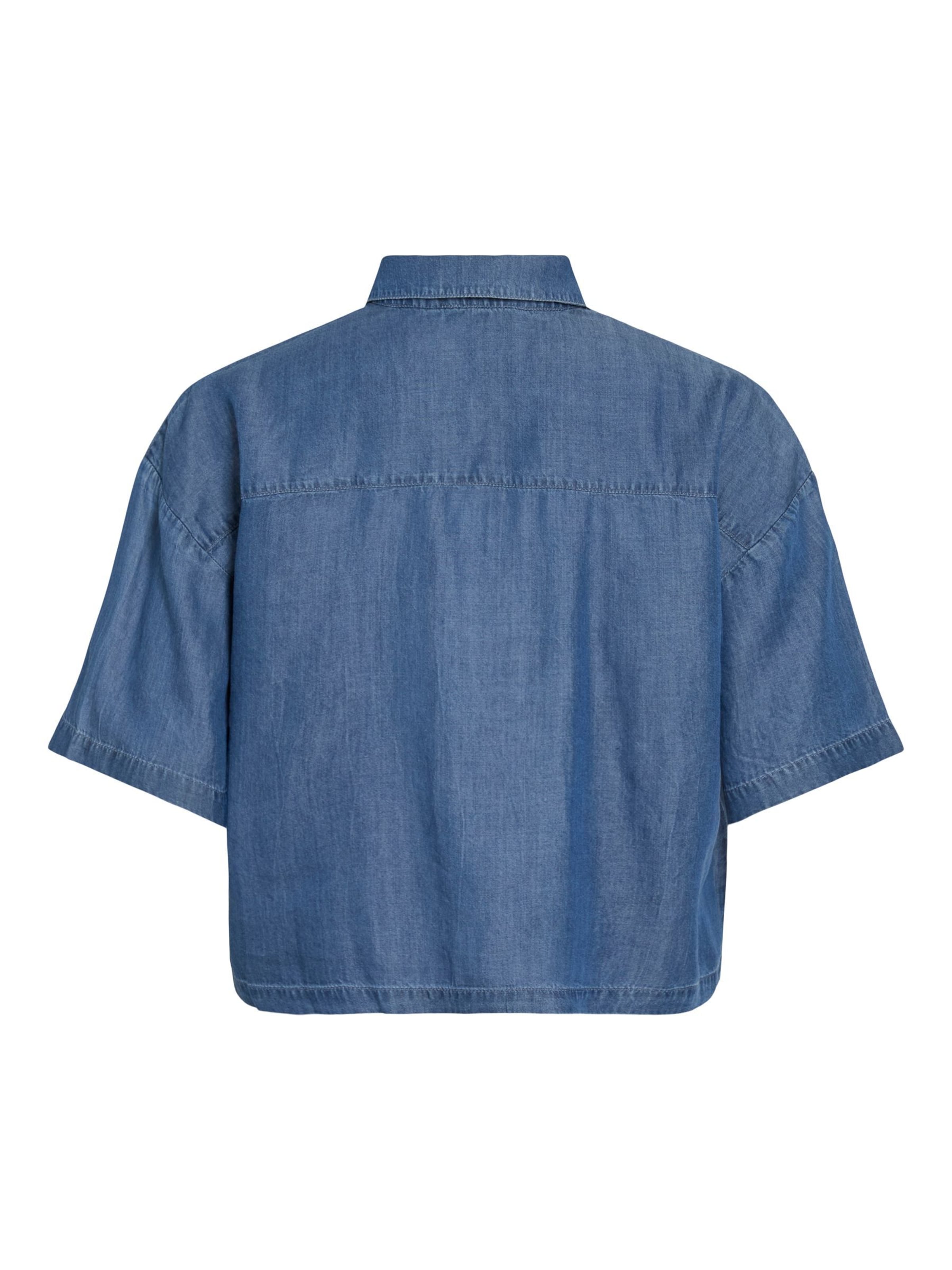 VILA Bluse 'VITEVIRA' in Blau