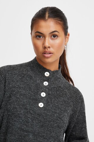 ICHI Sweater 'Ihnovo' in Grey