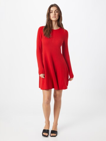 Polo Ralph Lauren Πλεκτό φόρεμα σε κόκκινο: μπροστά