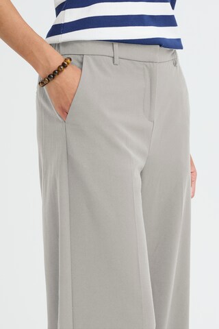 b.young Zvonové kalhoty Kalhoty 'BYDanta' – šedá