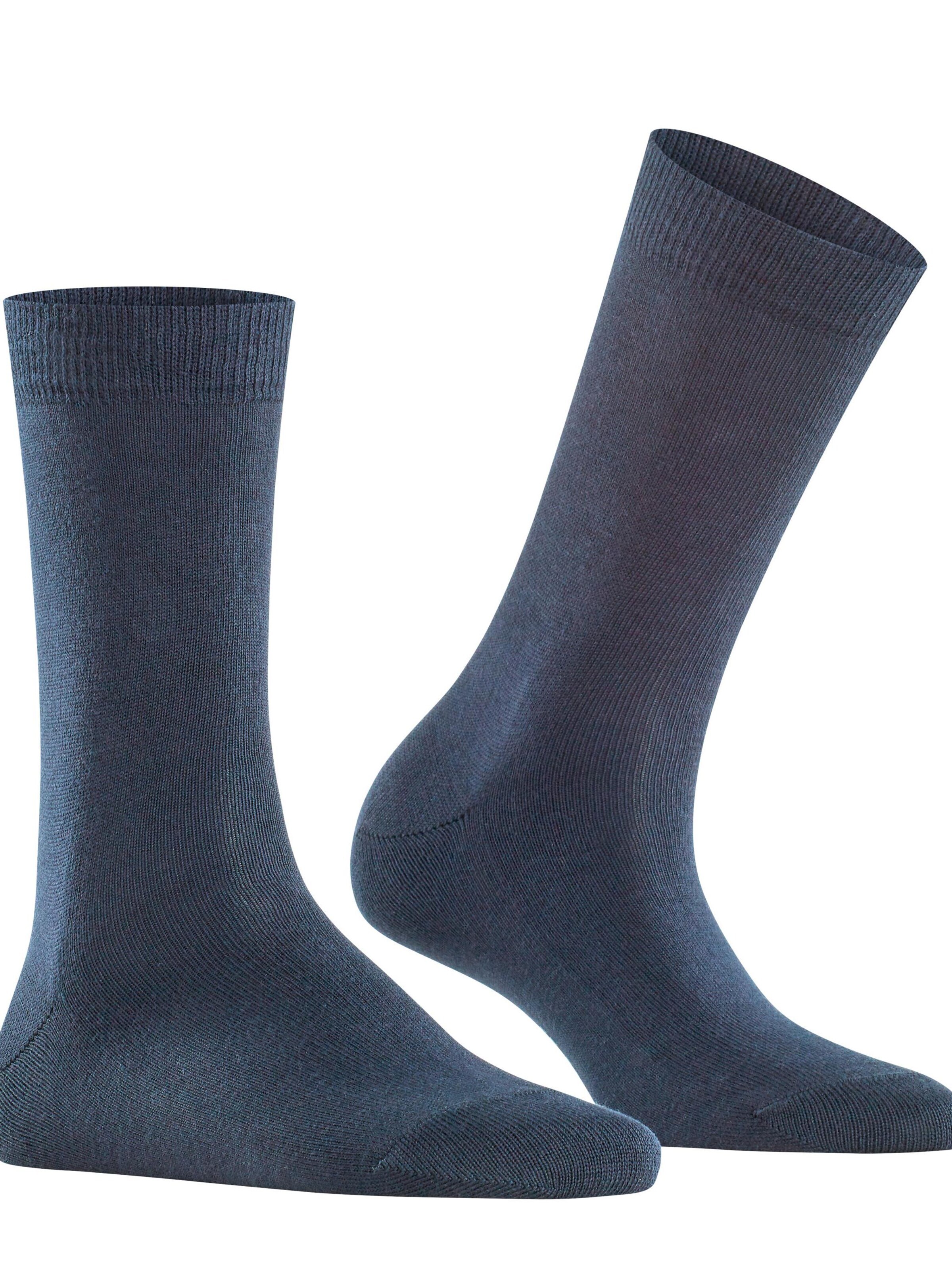 FALKE Socks 'Family' in Blue: front