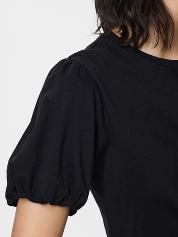 PIECES Shirt in Zwart