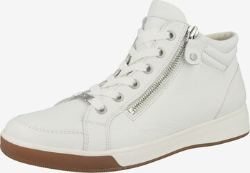 Baskets hautes 'Rom' ARA en blanc : devant