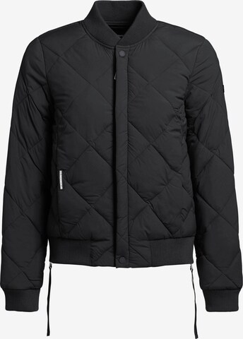 Veste d’hiver 'Leona' khujo en noir : devant