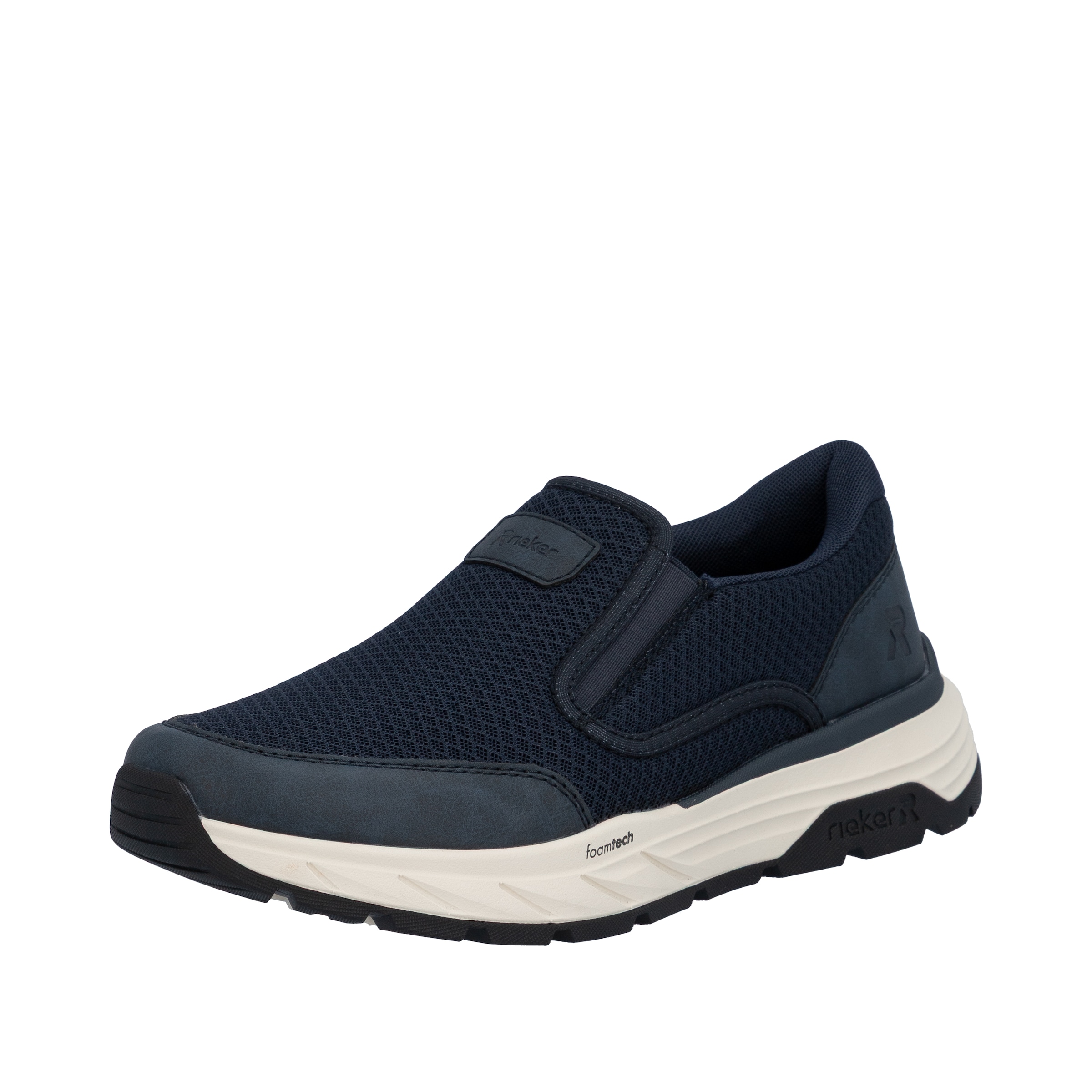 Rieker Slip On in Blau: Vorderseite