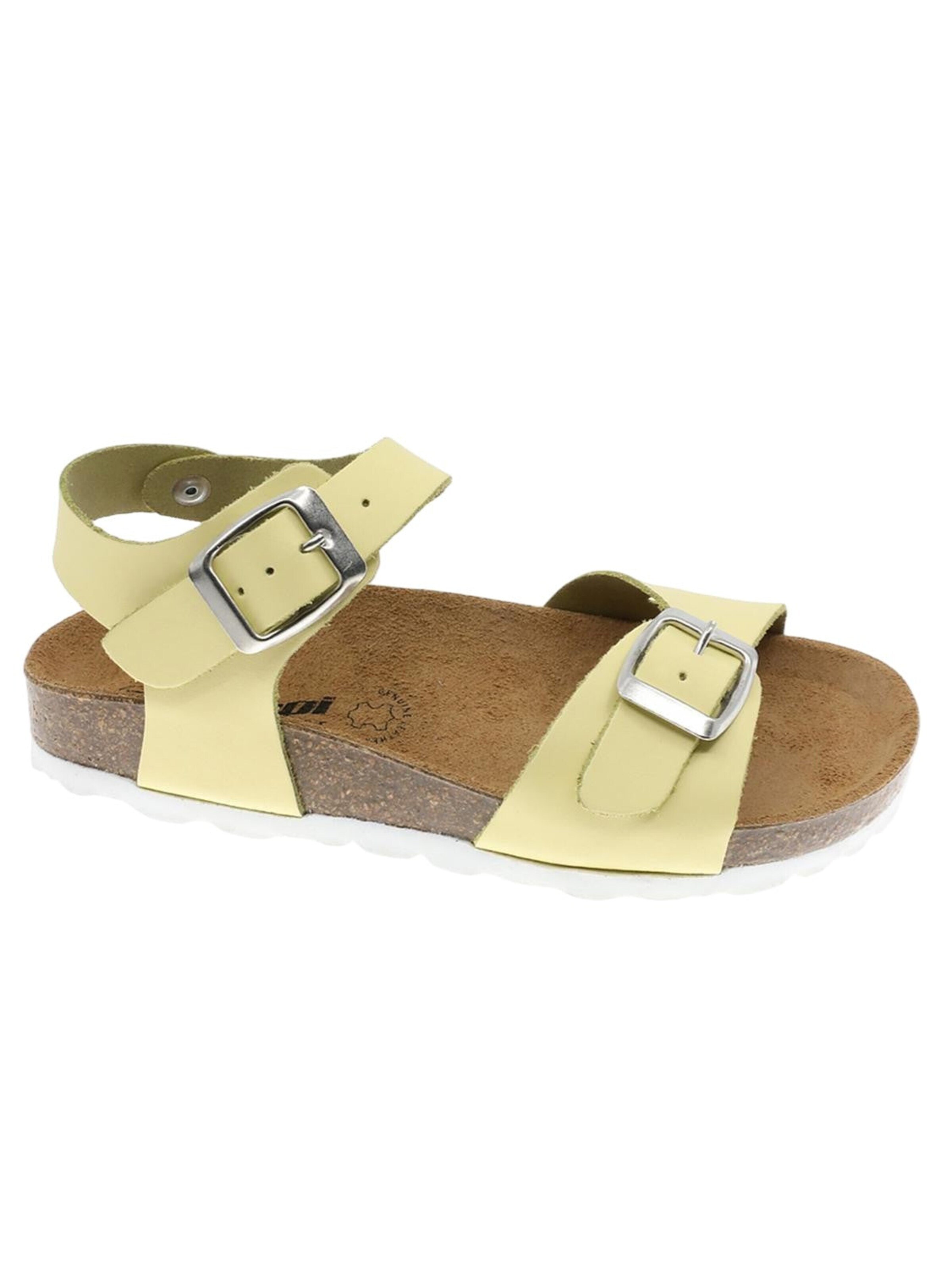Beppi Sandale 'Casual Sandal'‌‌‌‌‌‌‌ in Gelb: Vorderseite