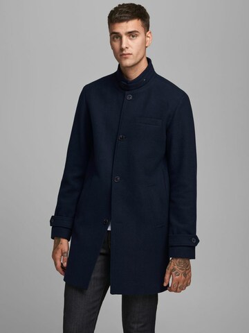 Manteau mi-saison JACK & JONES en bleu : devant