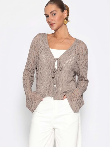 SASSYCLASSY Strickjacke‌‌ in Grau