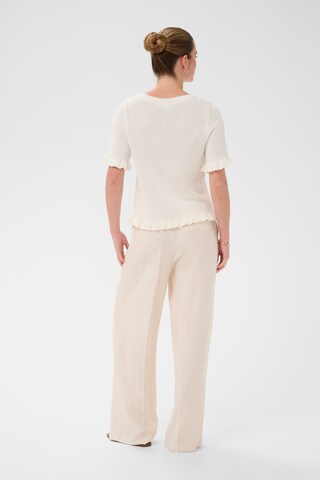 Kaffe - Jersey 'Lindsay' en blanco