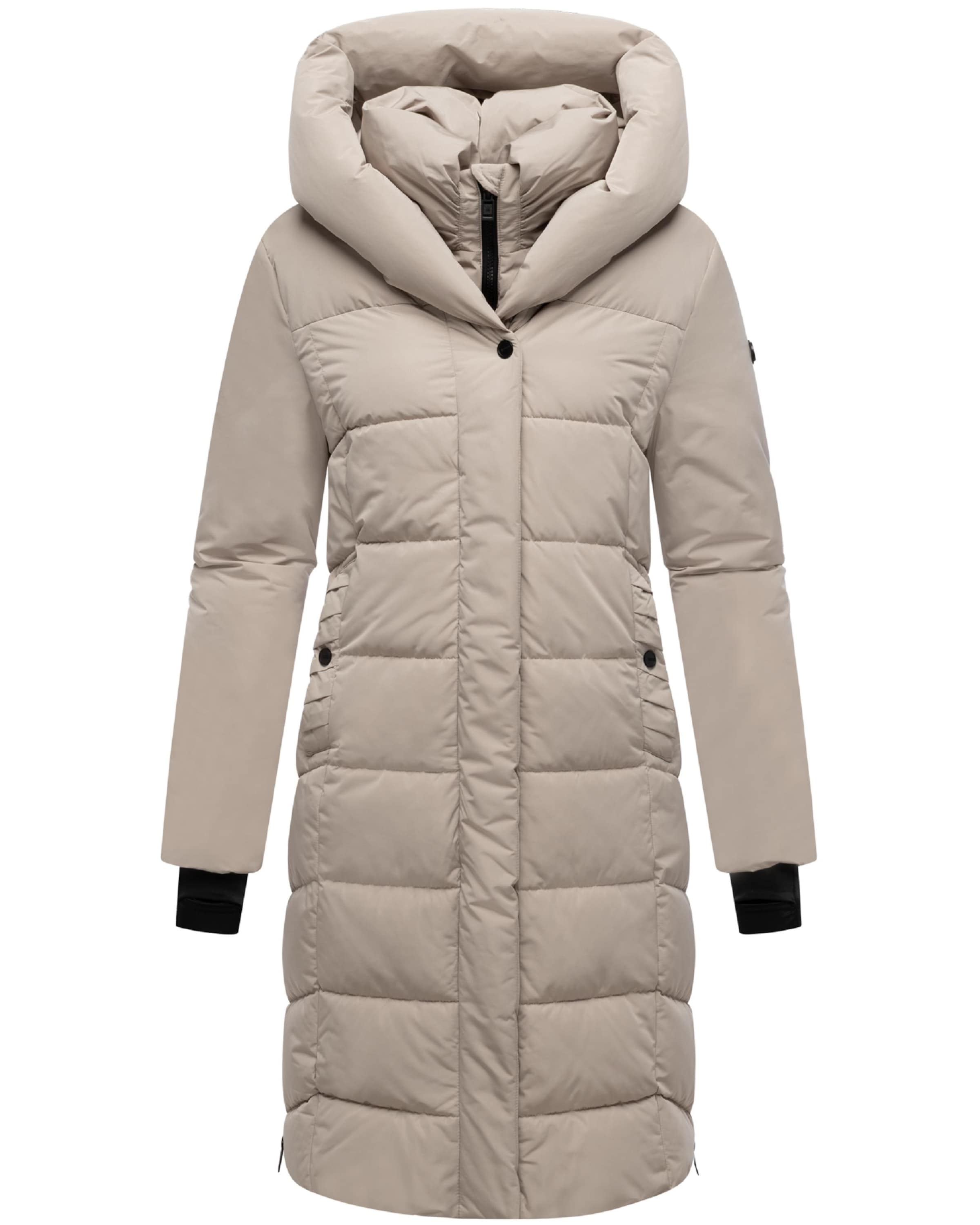 NAVAHOO Χειμερινό παλτό 'Laubzauber 14' σε μπεζ, Άποψη προϊόντος