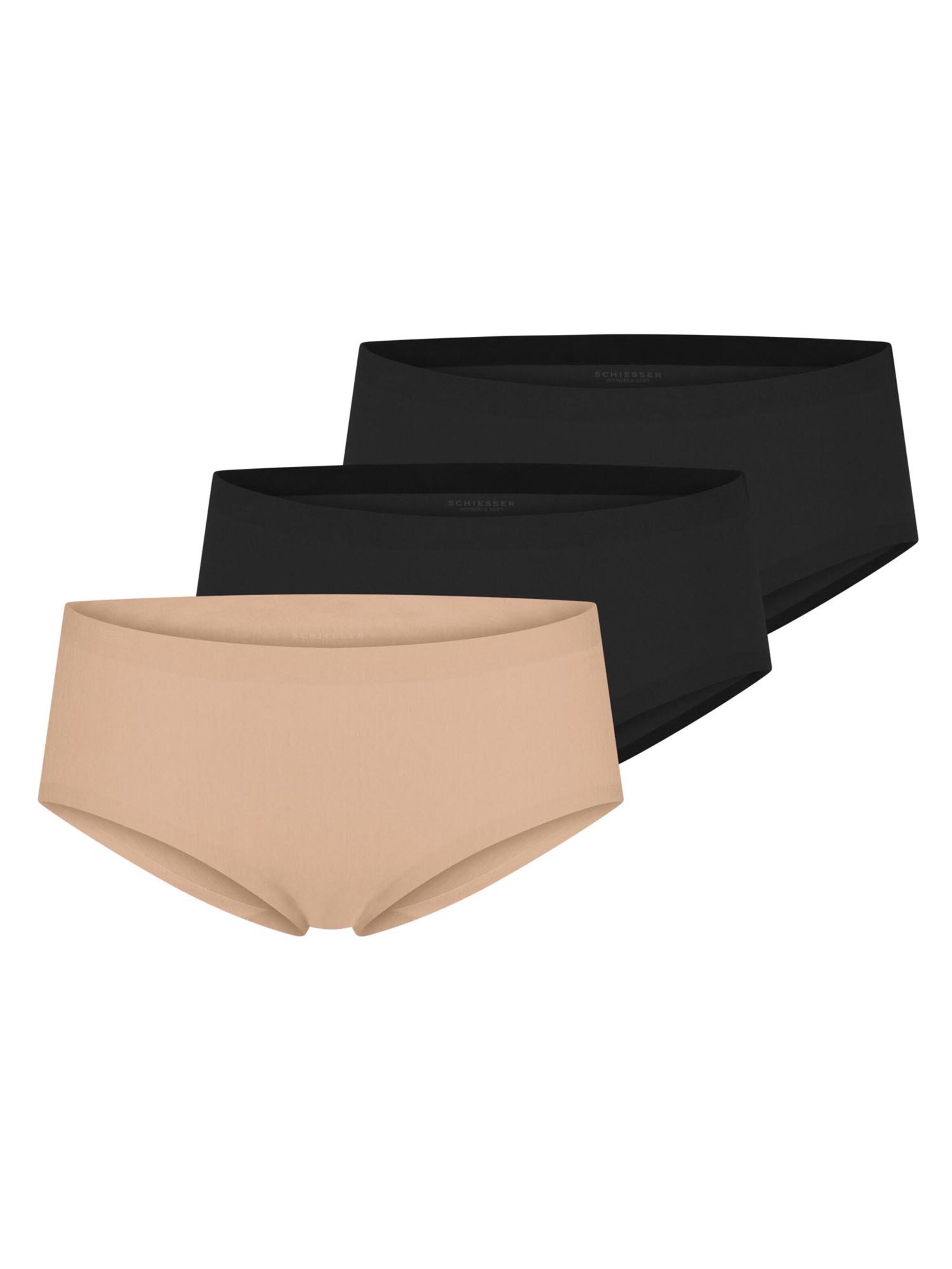 SCHIESSER Boyshorts 'Invisible Cotton' in Brown: front