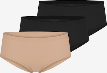 SCHIESSER Boyshorts 'Invisible Cotton' in Brown: front