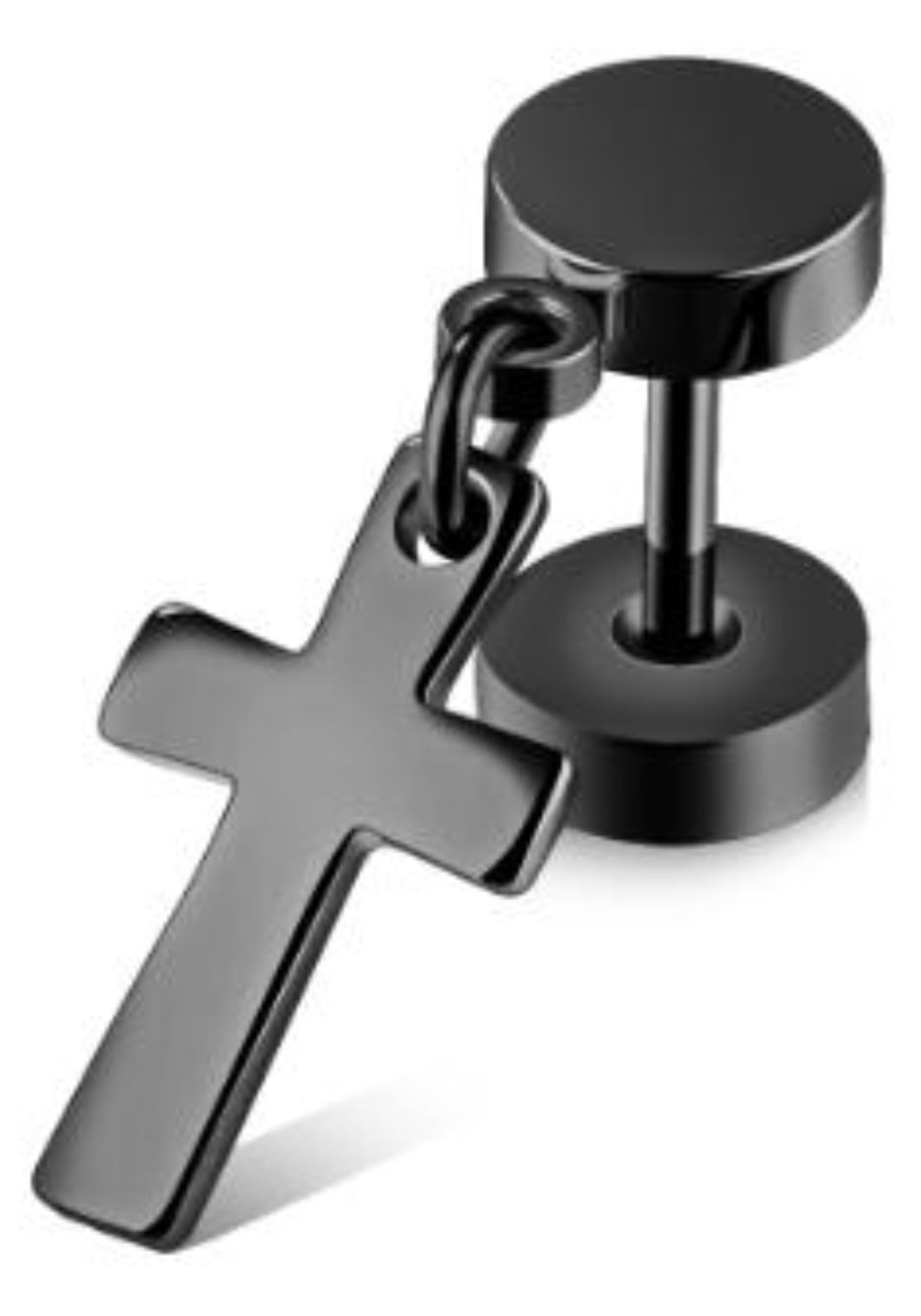 FIRETTI Earrings in Black: front