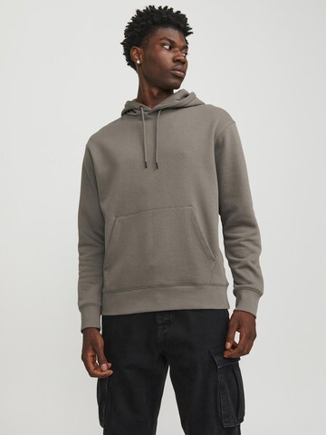 JACK & JONES Sweatshirt 'JJEstar' in Green: front