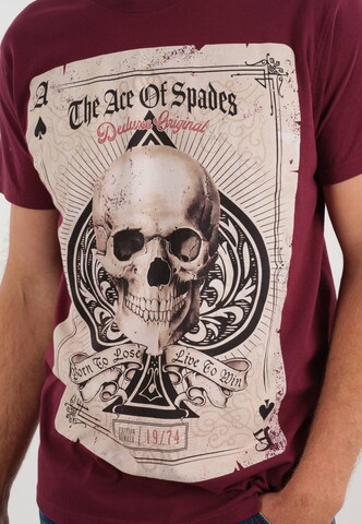 T-Shirt 'Ace' Deeluxe en violet