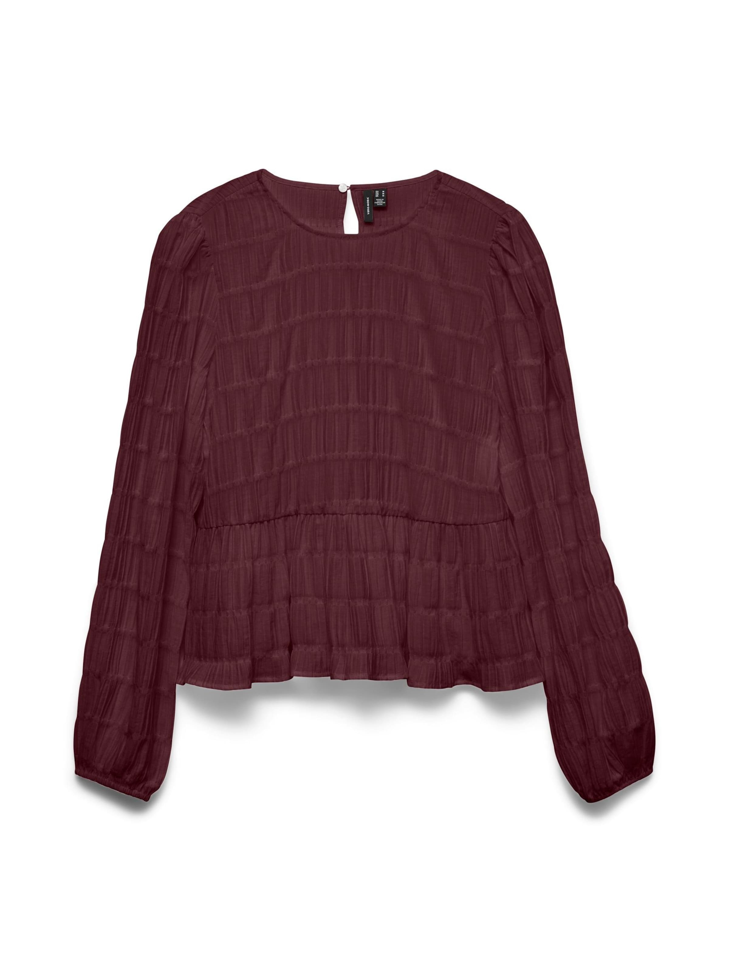 VERO MODA Bluse 'VMERMA' i rød: forside