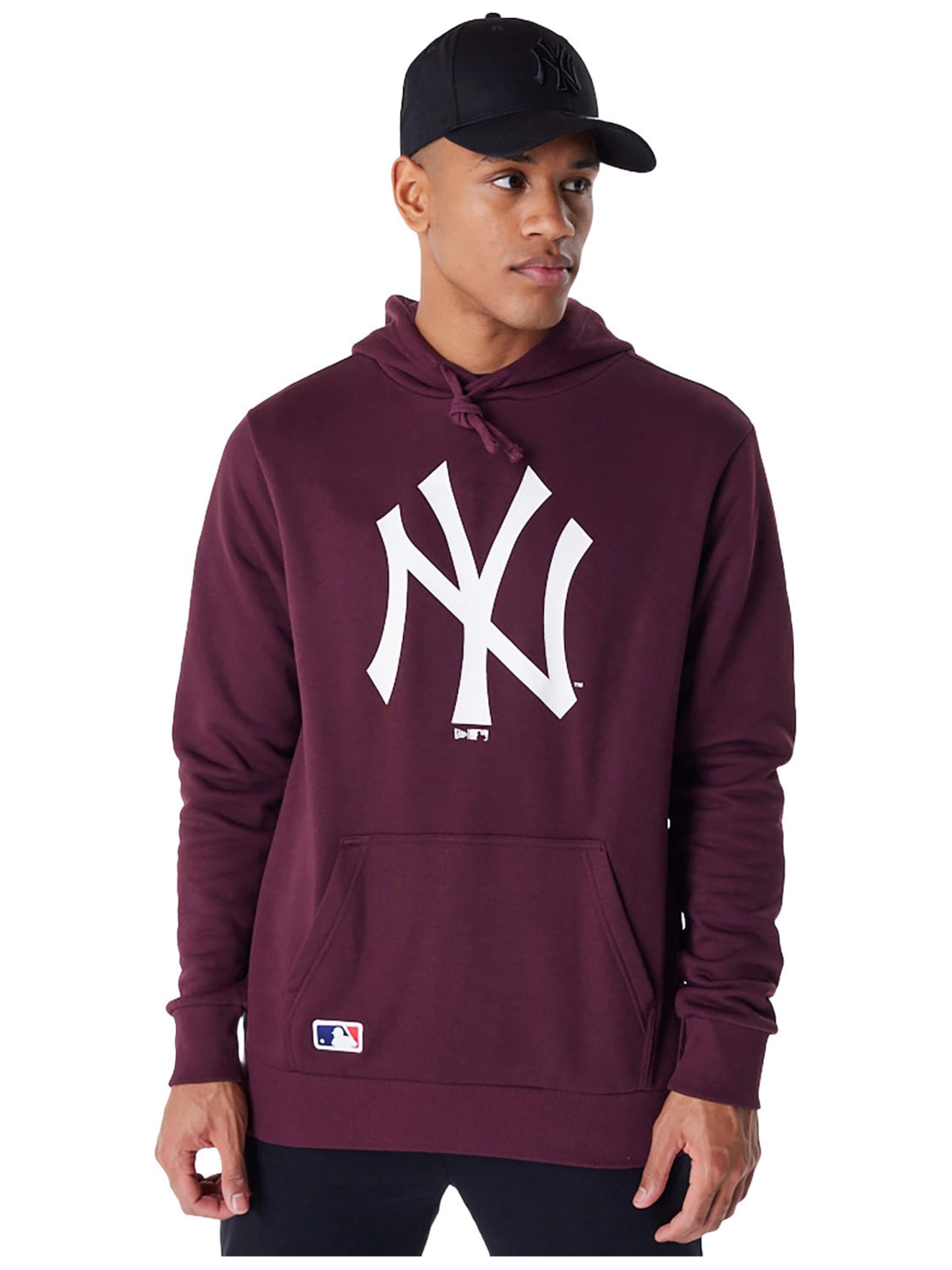 Giacca di felpa 'New Era Nos Mlb Regular Hoodie' di NEW ERA in lilla: frontale