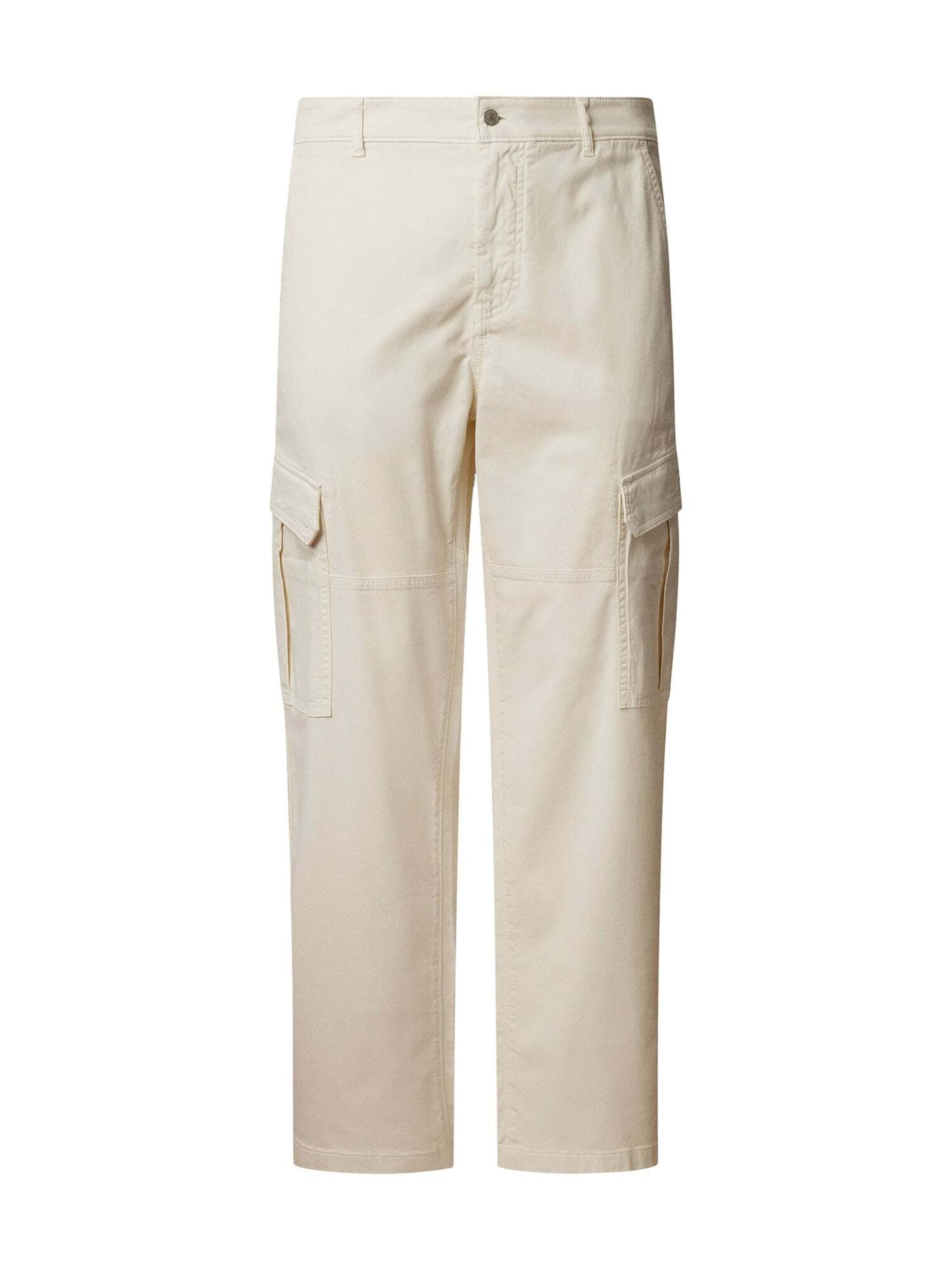 regular Pantaloni cargo di Pepe Jeans in bianco: frontale