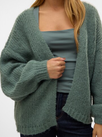 VERO MODA Knit cardigan 'MAYBE' in Green