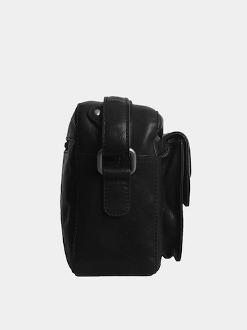 margelisch Schoudertas 'Ebel  1' in Zwart