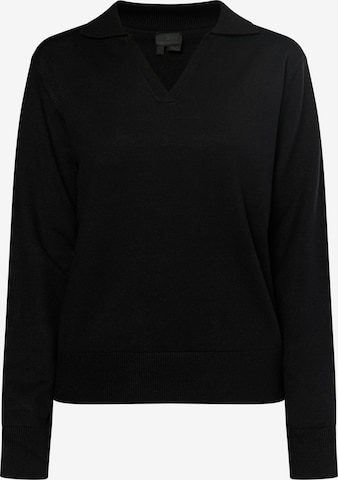 DreiMaster Klassik Pullover in Schwarz: predná strana