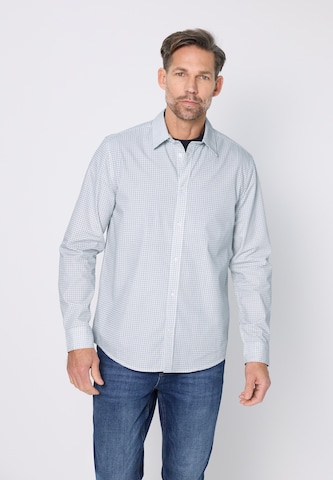 Street One MEN Regular Fit Hemd in Weiß: Vorderseite