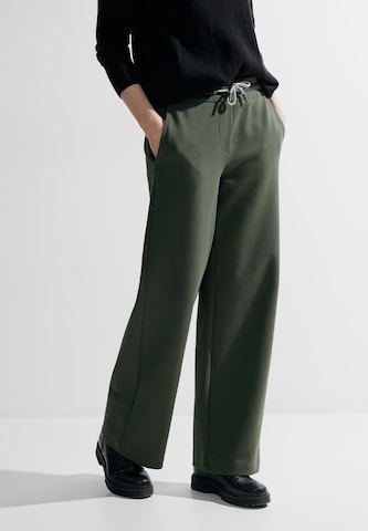 CECIL Loose fit Pants 'Neele' in Green: front