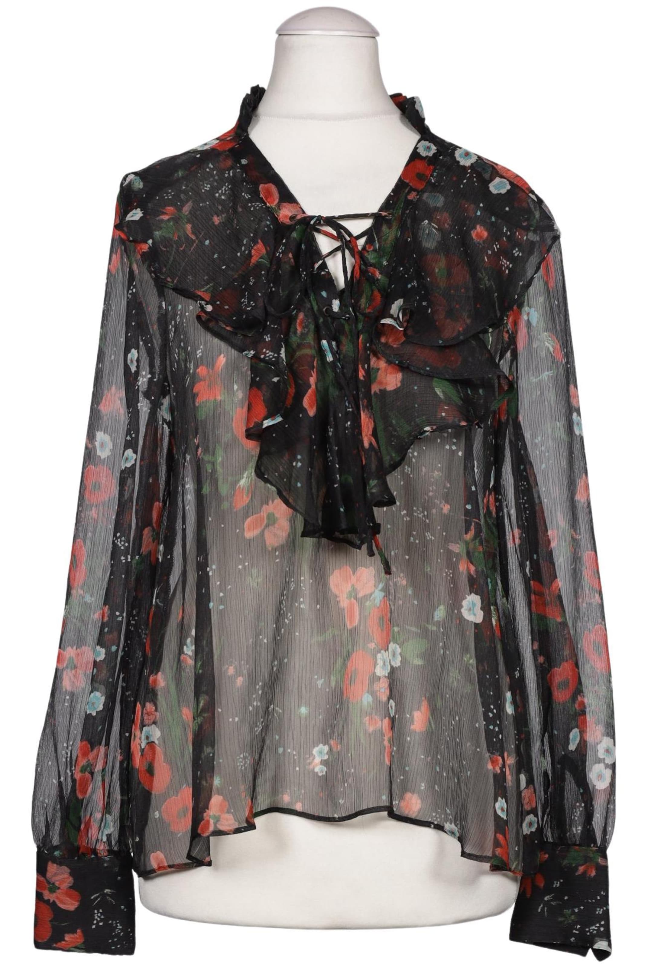 MANGO Bluse XS in Schwarz: Vorderseite