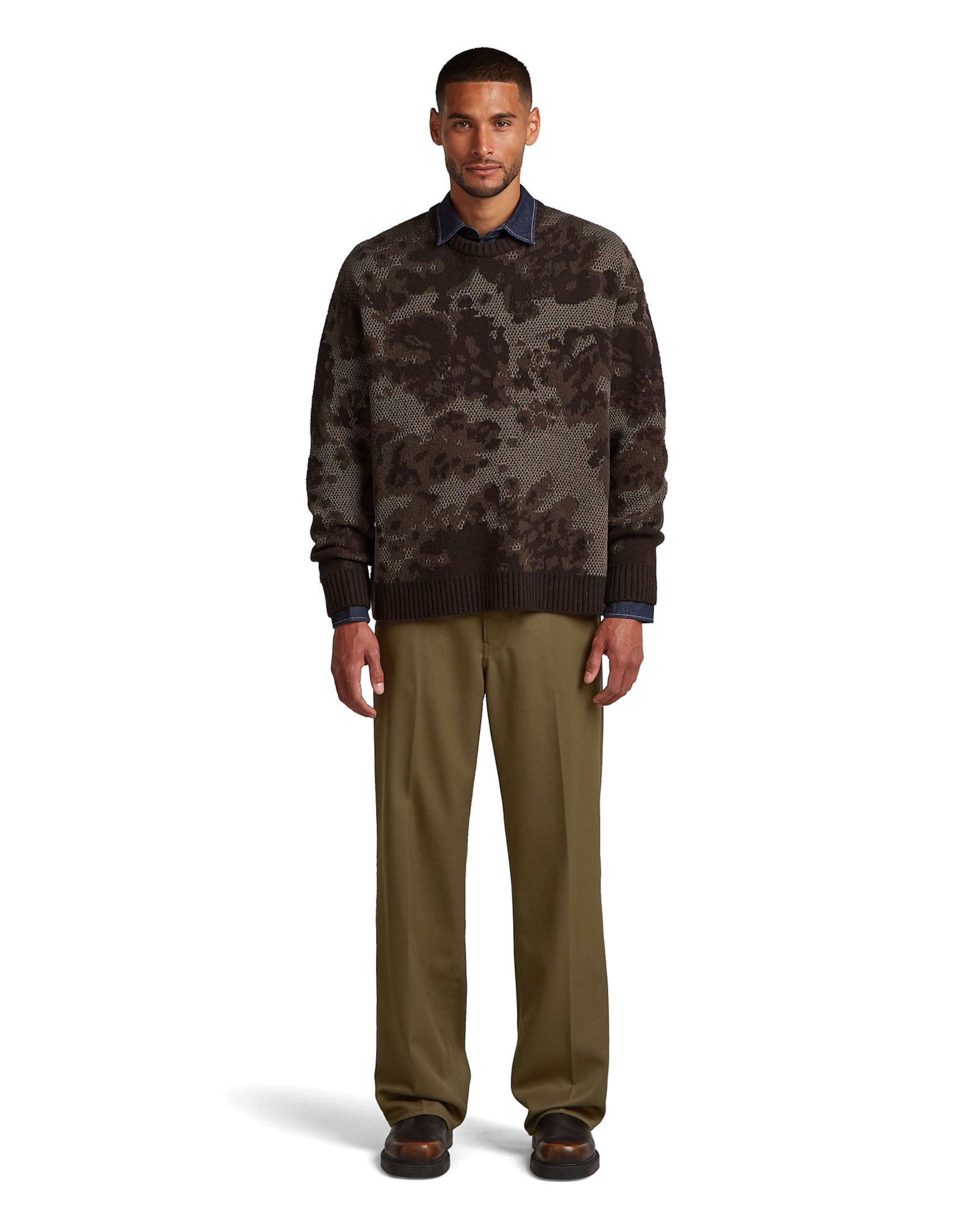 G-STAR Regular Chino trousers 'Modson Straight Chino ' in Green