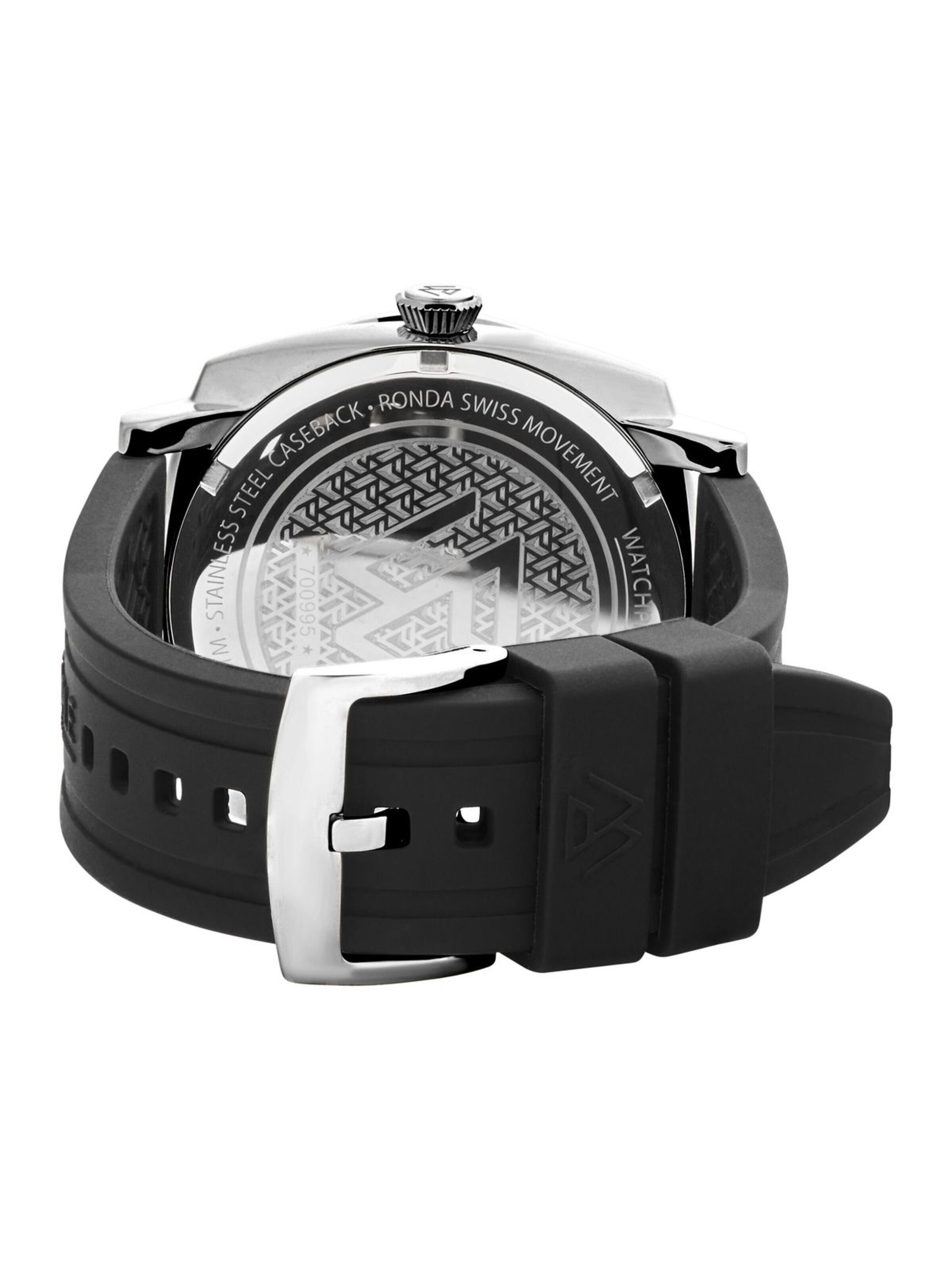 Montre à affichage analogique Watchpeople en argent