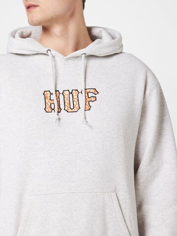 HUF Sweatshirt 'QUAKE CONDITIONS' in Grau