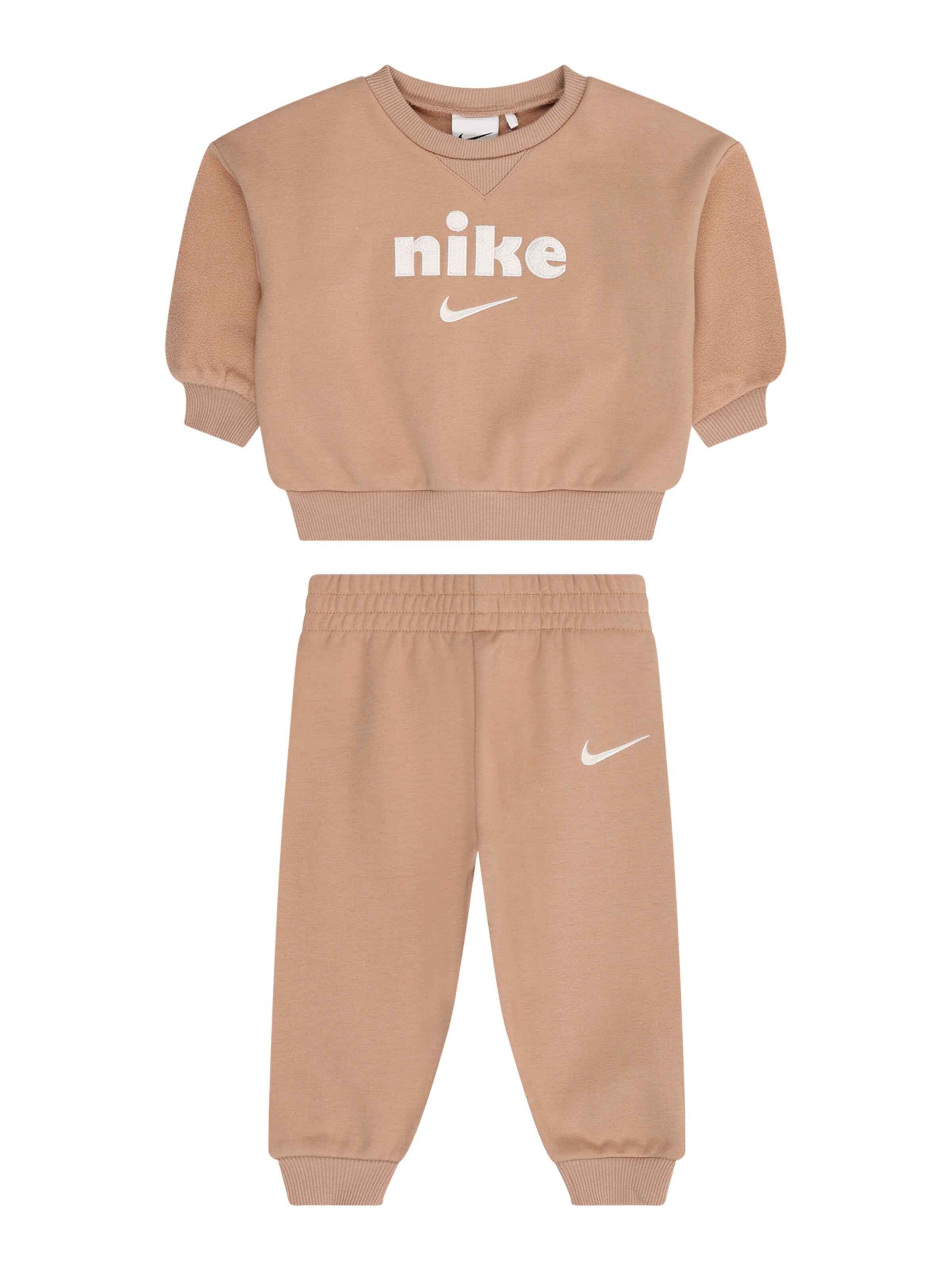 Nike Sportswear Jogging ruhák - bézs: elől
