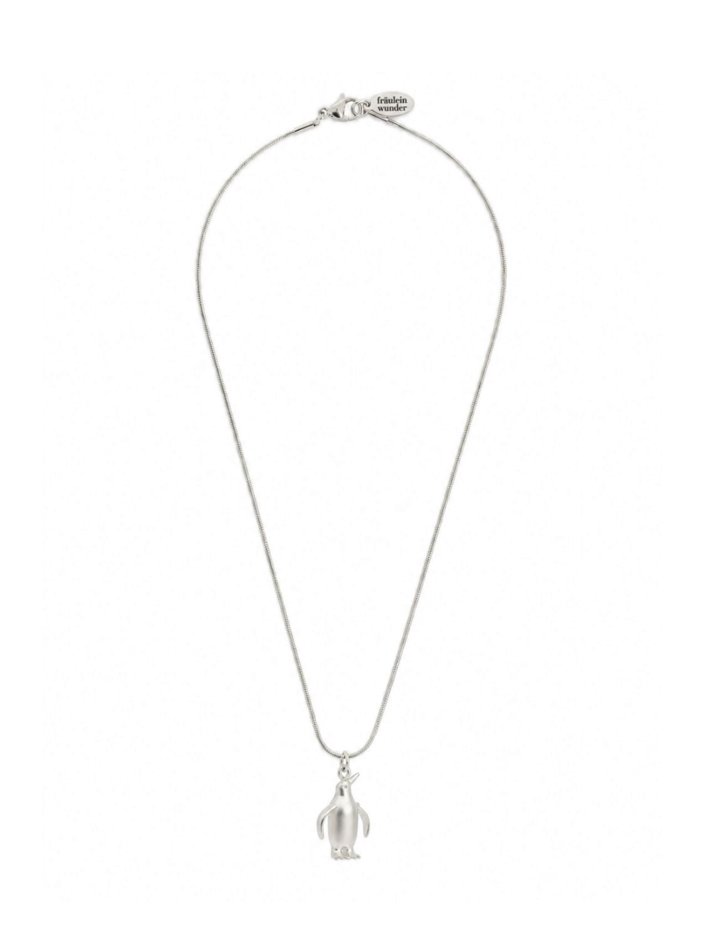 Fräulein Wunder - Cadena 'Penguin' en plata: frente