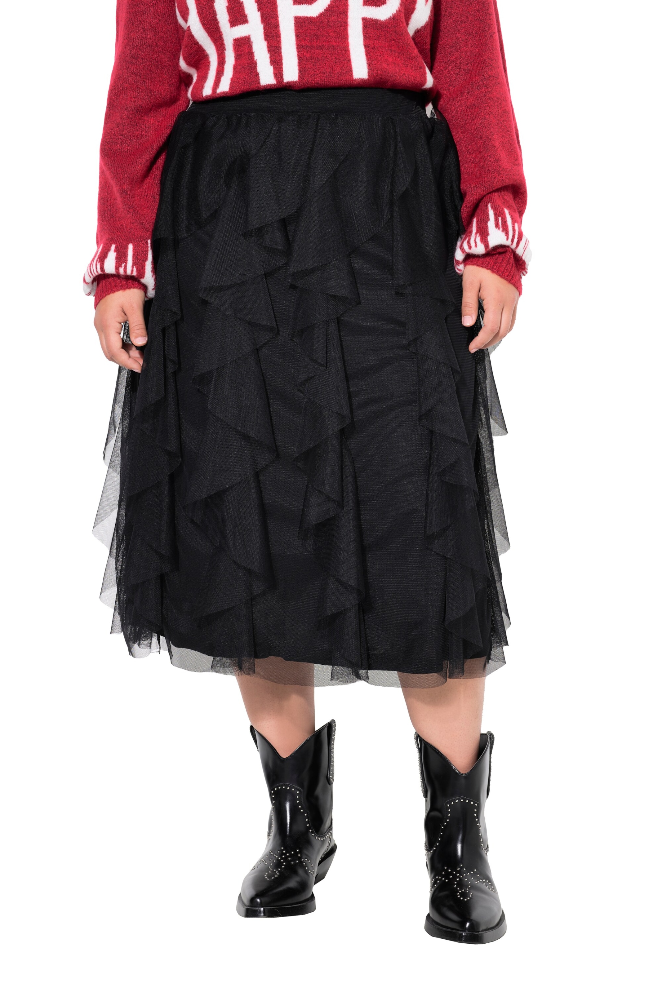 Angel of Style Rock in Schwarz: Vorderseite