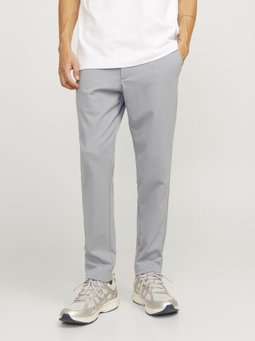 JACK & JONES Slimfit Chinohose in Grau: Vorderseite
