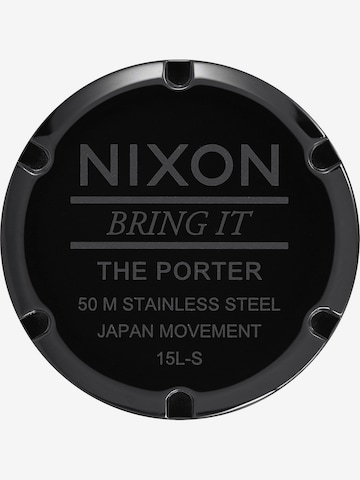 Nixon Analogt ur i sort