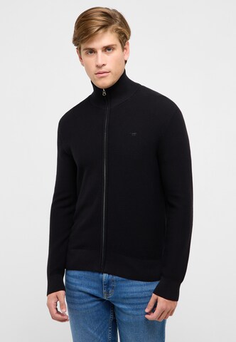 MUSTANG Strickjacke ' Escondido' in Schwarz