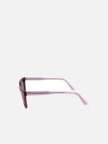 Polaroid Sunglasses 'Polaroid PLD 4157/S/X Burgundy 55/16/145 Women Sunglasses' in Red