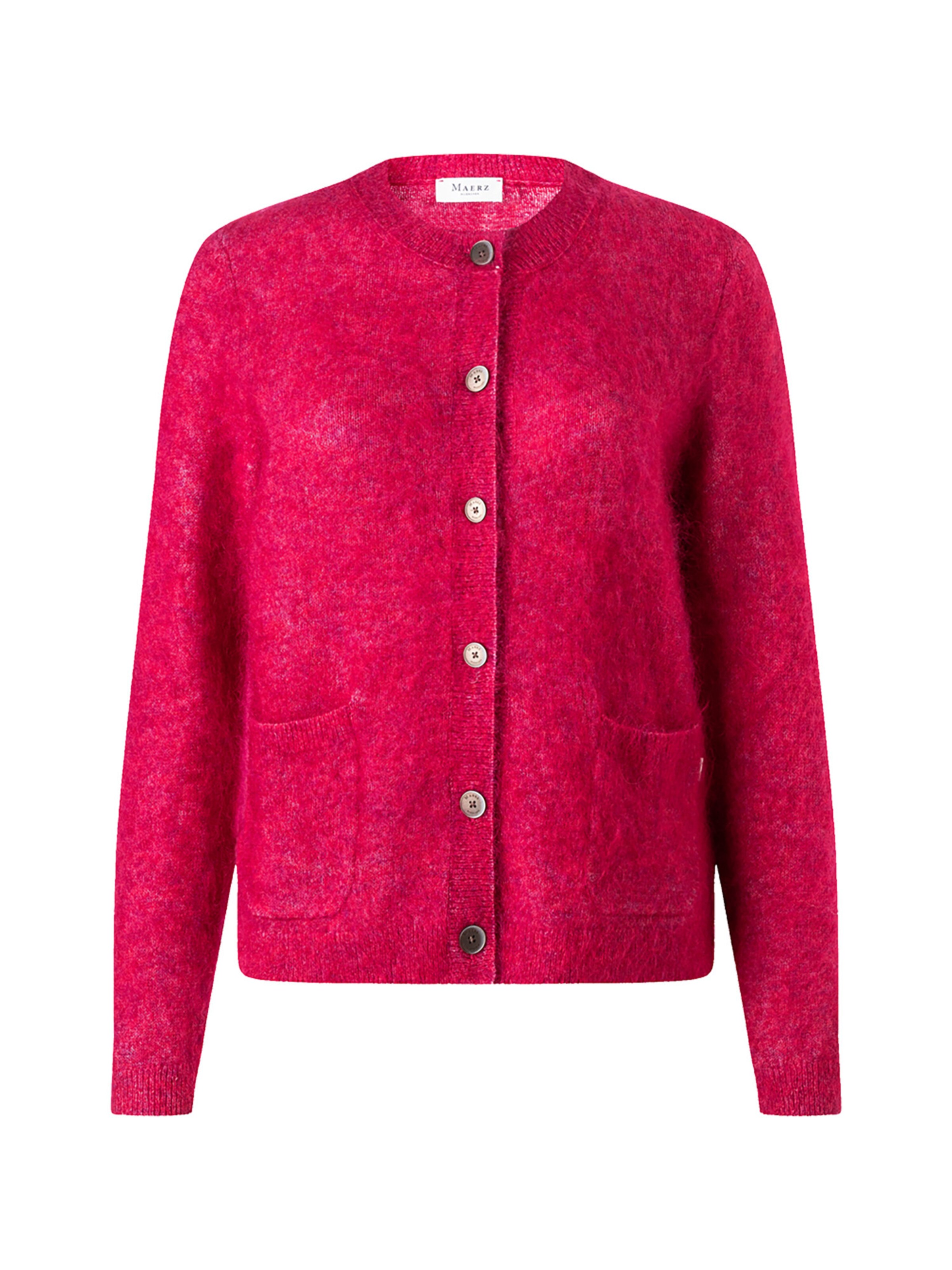 MAERZ Muenchen Knit cardigan in Red: front