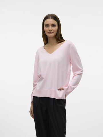 VERO MODA Trui 'VMSilje' in Roze: voorkant